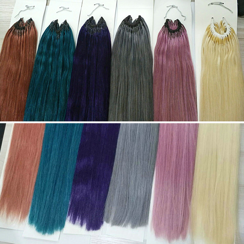 Quality colorful slim braiding hair extension straight australia DL0012